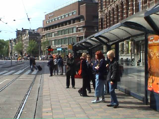 Waiting for a Tram